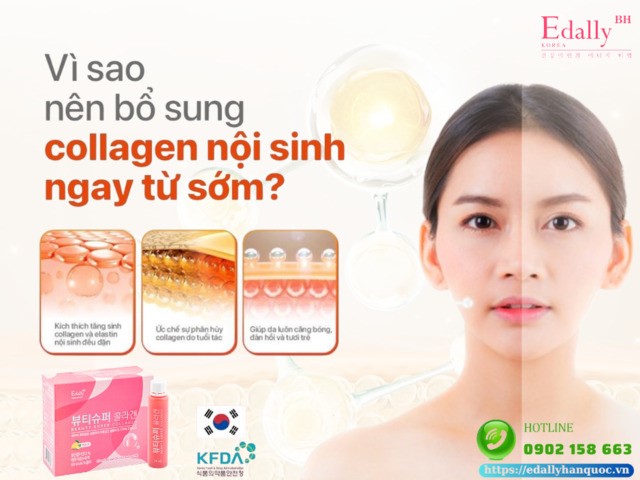 Vì sao nên uống bổ sung collagen cho cơ thể ngay từ sớm?