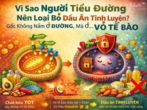 Vì Sao Người Tiểu Đường Nên Loại Bỏ Dầu Ăn Tinh Luyện? 