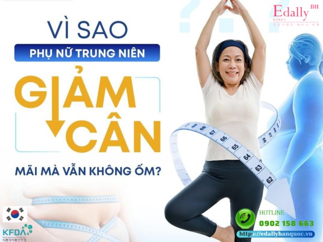 Vì sao phụ nữ càng lớn tuổi càng khó giảm cân