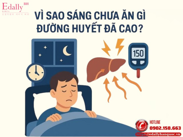 Vì Sao Sáng Chưa Ăn Gì Đường Huyết Đã Cao?
