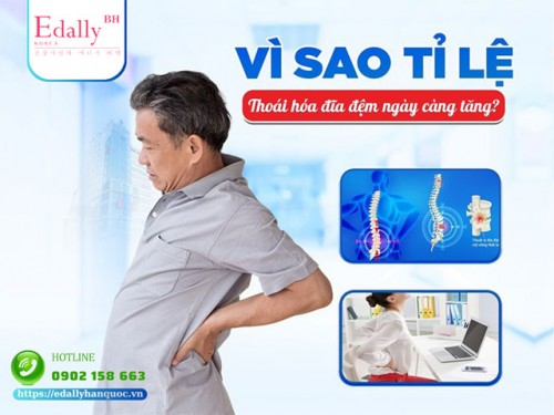 Vì Sao Tỉ Lệ Thoái Hóa Đĩa Đệm Ngày Càng Tăng?