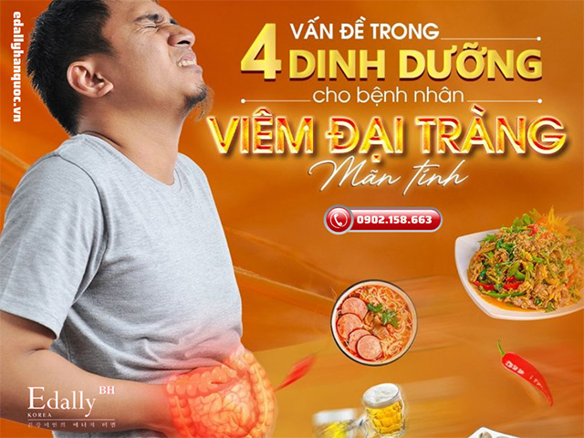 Giải pháp dinh dưỡng cho bệnh nhân viêm đại tràng mạn tính