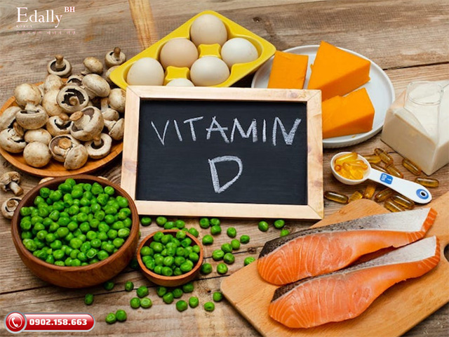 Vitamin D có tác dụng huyển hóa canxi, giúp hệ xương khớp chắc khỏe hơn