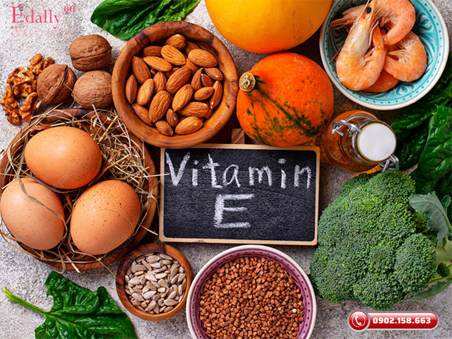 Vitamin E có tác dụng bảo vệ tế bào xương sụn khớp và của cơ thể khỏi hư hại