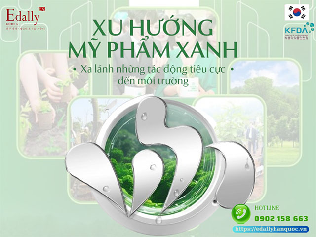 Xu hướng chăm sóc da từ mỹ phẩm thiên nhiên xanh, sạch, bền vững