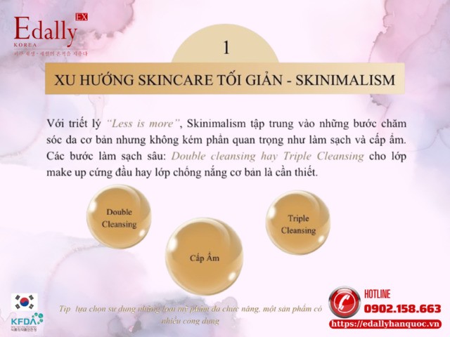 Mục tiêu skincare tối giản - Skinimalism vào mùa hè