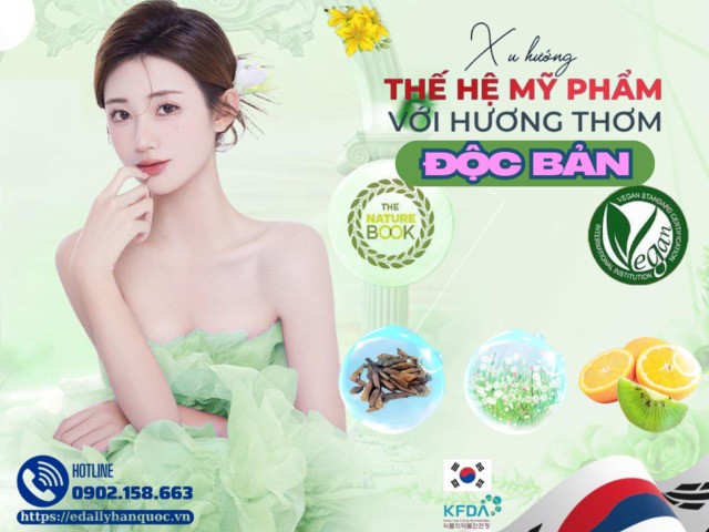 Xu hướng thế hệ mỹ phẩm với hương thơm độc bản - kết hợp nhóm hương theo màu sắc chủ đạo