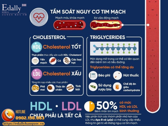 Xét nghiệm máu trong khám sức khỏe tổng quát giúp tầm soát nguy cơ tim mạch